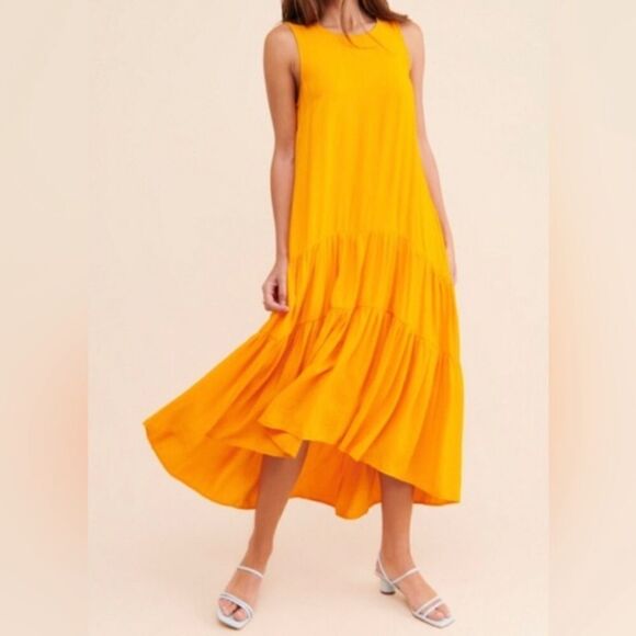 COPY - Maeve Marlene Tiered Maxi Dress - Picture 1 of 9